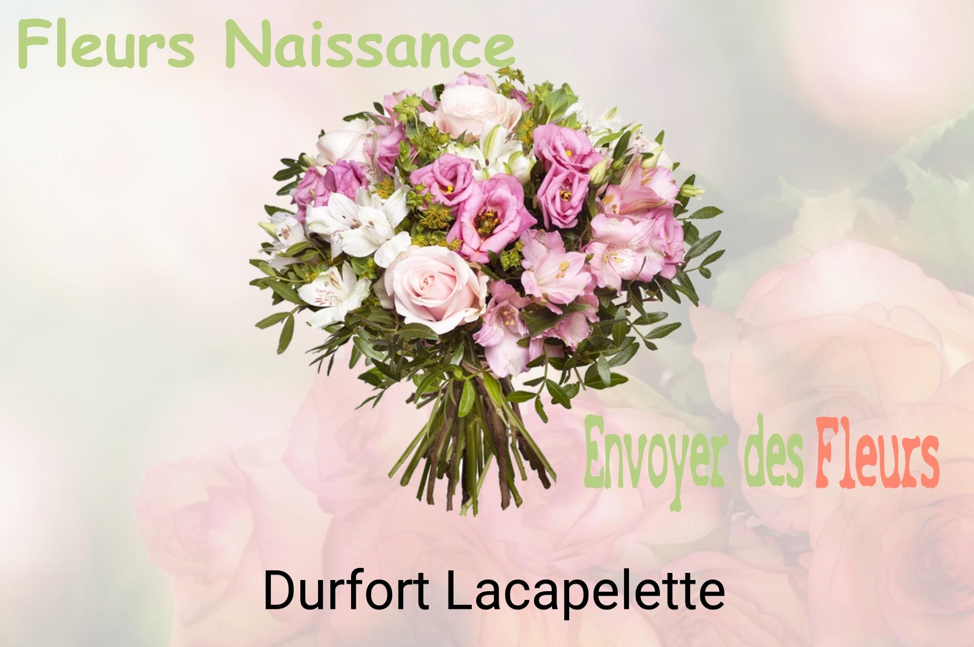 Bouquet de fleurs de naissance livré à Durfort-Lacapelette